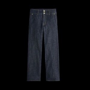 SALE🎄🎄🎄🎄J Crew Slim-Wide Leg Stacked Denim Jeans